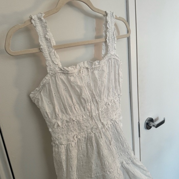 Gap x Doen Elegant White Midi Dress - Picture 7 of 7